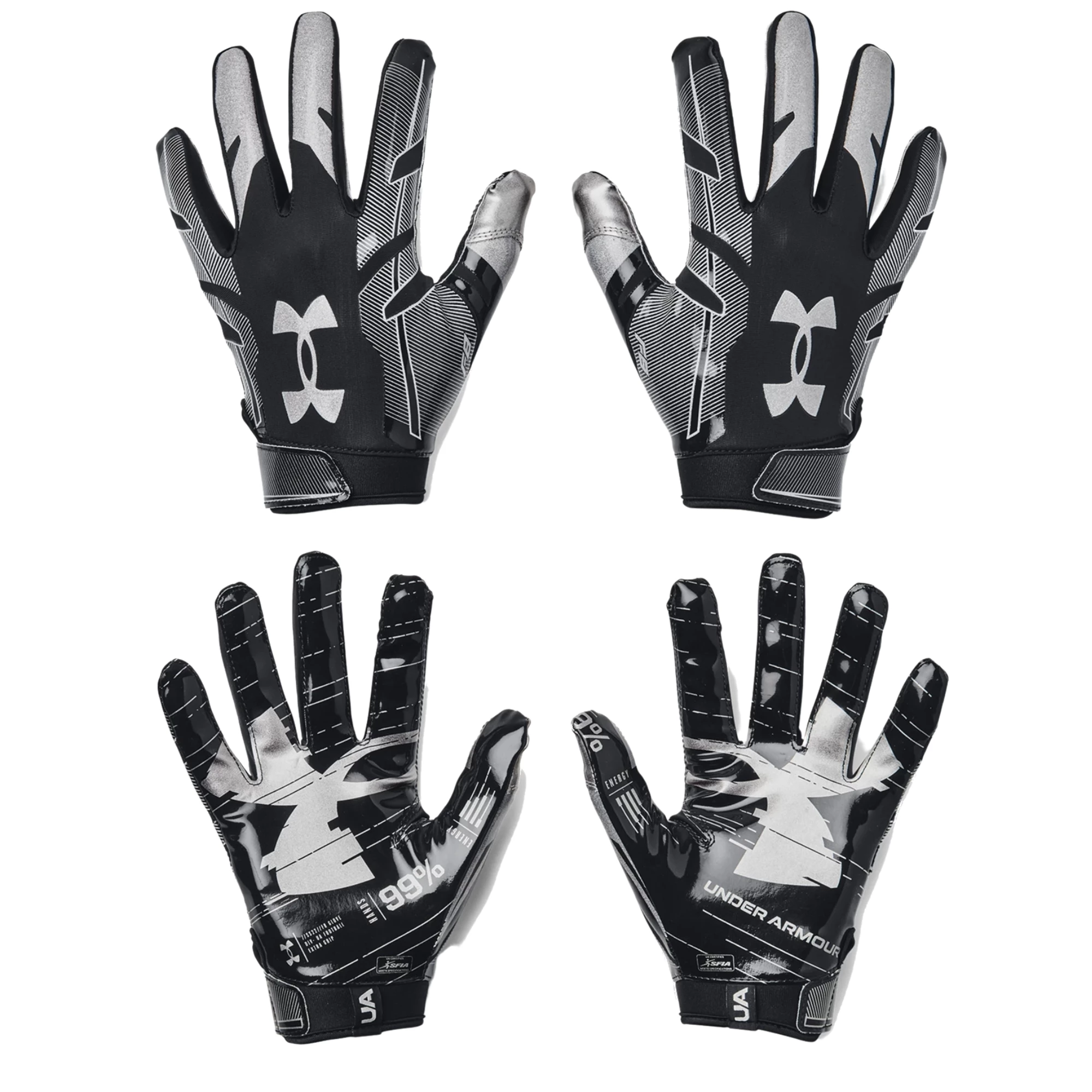 Under Armour Men's UA F8 Football Gloves 3 Under Armour Men's UA F8 Football Gloves
