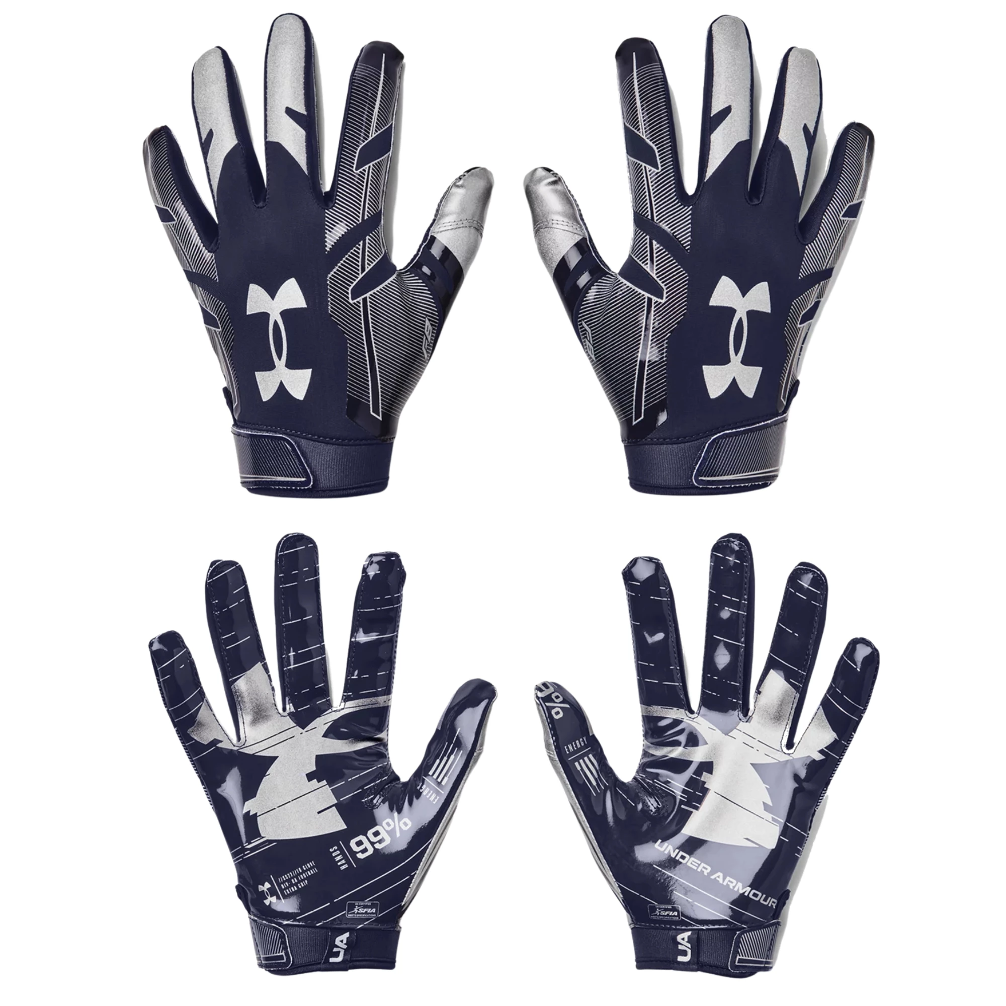 Under Armour Men's UA F8 Football Gloves 5 Under Armour Men's UA F8 Football Gloves - Image 3