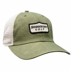 Bridgestone Retro Adjustable Golf Hat -Golf Accessories Sales Store 2022 20bridgestone 20hat 20olive