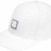 Black Clover Fresh Luck 6 Fitted Hat 2 Black Clover Fresh Luck 6 Fitted Hat -Golf Accessories Sales Store bcs2fl60071 white al