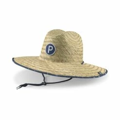 Puma Men's Straw Sunbucket Golf Hat (On-Sale)