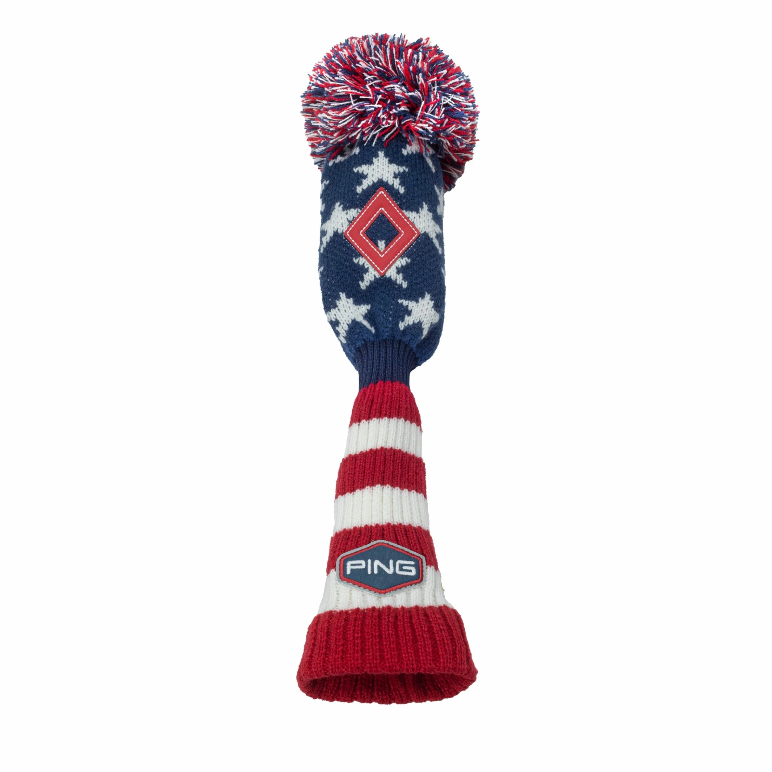 Ping Liberty Collection Knit USA Headcover Fairway 3 Ping Liberty Collection Knit USA Headcover Fairway