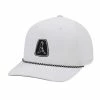 Ping PP58 Snapback Rope Hat 2 Ping PP58 Snapback Rope Hat -Golf Accessories Sales Store ping pp58 rope snapback white front