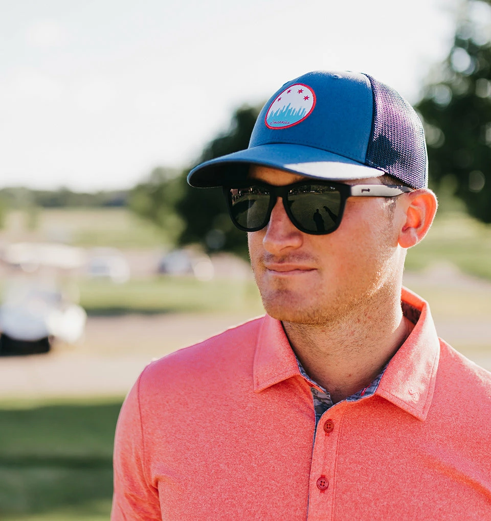 Swannies Golf Chicago Snapback Hat 4 Swannies Golf Chicago Snapback Hat - Image 2