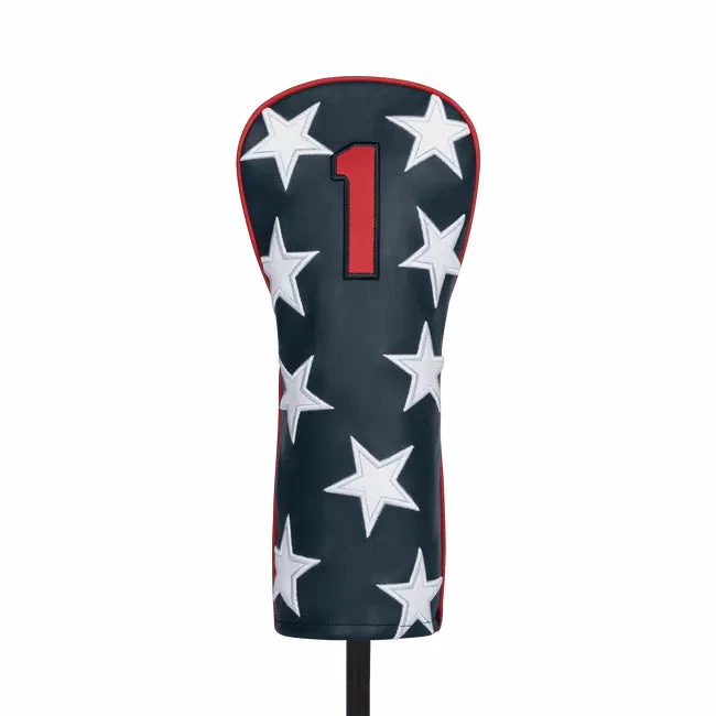 Titleist Stars & Stripes Leather Driver Headcover 3 Titleist Stars & Stripes Leather Driver Headcover