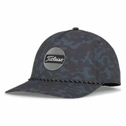 Titleist Boardwalk Rope Hat 2023 -Golf Accessories Sales Store titleist 2023 boardwalk reef hat blck camo