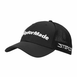 TaylorMade Men's Tour Cage Fitted Hat 16 TaylorMade Men's Tour Cage Fitted Hat -Golf Accessories Sales Store tm23acc tf506 n8942821 tour 20cage black 3ql v1