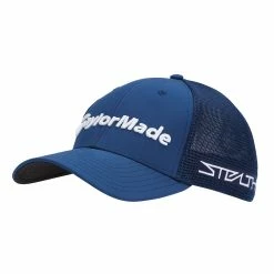 TaylorMade Men's Tour Cage Fitted Hat 17 TaylorMade Men's Tour Cage Fitted Hat -Golf Accessories Sales Store tm23acc tf506 n8943021 tour 20cage navy 3ql v1