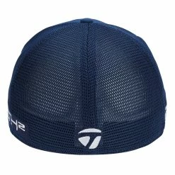 TaylorMade Men's Tour Cage Fitted Hat 21 TaylorMade Men's Tour Cage Fitted Hat -Golf Accessories Sales Store tm23acc tf506 n8943021 tour 20cage navy bck v1