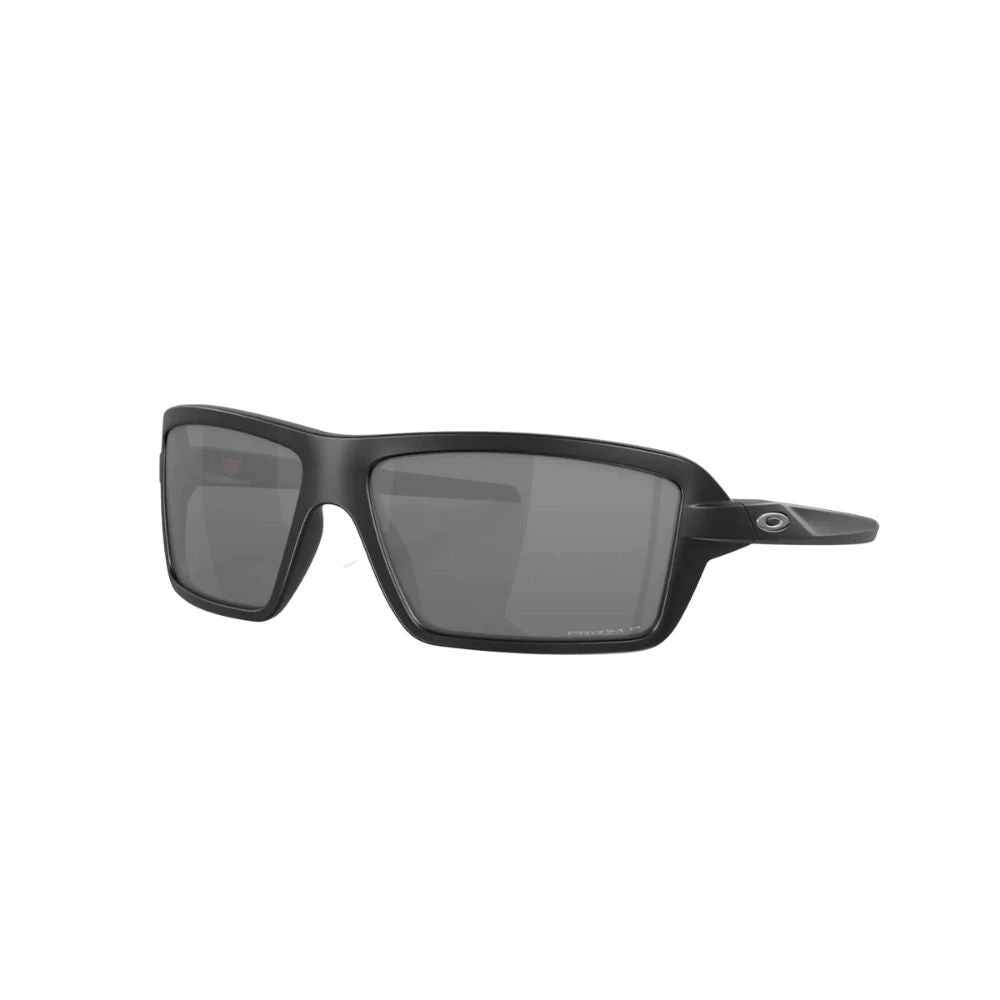 Oakley Cables Sunglasses Matte Black Frame PRIZM Black Polar Lens 3 Oakley Cables Sunglasses Matte Black Frame PRIZM Black Polar Lens