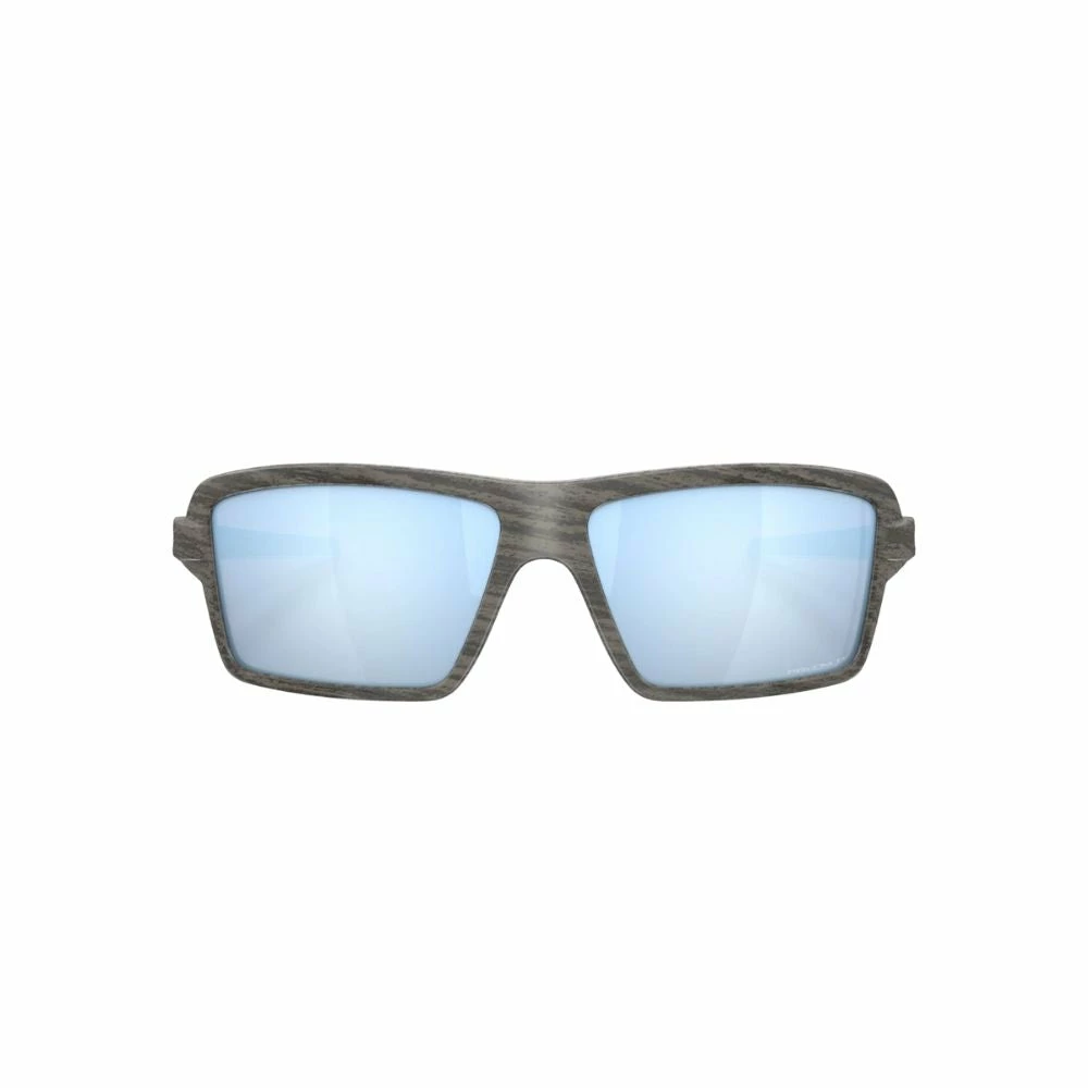 Oakley Cables Sunglasses Woodgrain Frame PRIZM Deep Water Polarized Lens 4 Oakley Cables Sunglasses Woodgrain Frame PRIZM Deep Water Polarized Lens - Image 2
