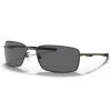 Oakley Square Wire Sunglasses Carbon Frame Grey Polarized Lens - OO4075-0460 2 Oakley Square Wire Sunglasses Carbon Frame Grey Polarized Lens - OO4075-0460 -Golf Accessories Sales Store 700285807683