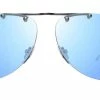 Revo Air 2 Sunglasses Satin Chrome Frame Blue Water Photo Lens
