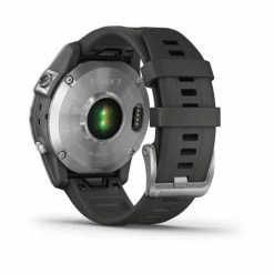 Garmin Fenix 7 GPS Watch Silver W/ Graphite Band -Golf Accessories Sales Store garmin 20fenix 207 20gps 20watch 20silver 20w 20graphite 20band 204
