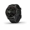 Garmin Fenix 7S GPS Watch Sapphire Solar Edition Carbon Gray DLC With Black Band -Golf Accessories Sales Store garmin 20fenix 207s 20gps 20watch 20sapphire 20solar 2c 20carbon 20gray 20dlc 20with 20black 20band 201