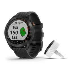 Garmin Approach S40 Bundle GPS Golf Smartwatch/ Includes 3 CT10 Club Trackers
