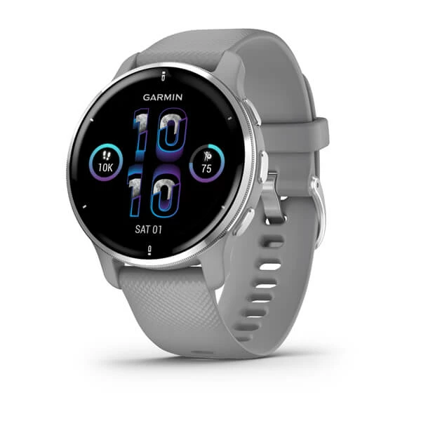 Garmin Venu 2 Plus GPS Watch Powder Gray/Silver 3 Garmin Venu 2 Plus GPS Watch Powder Gray/Silver
