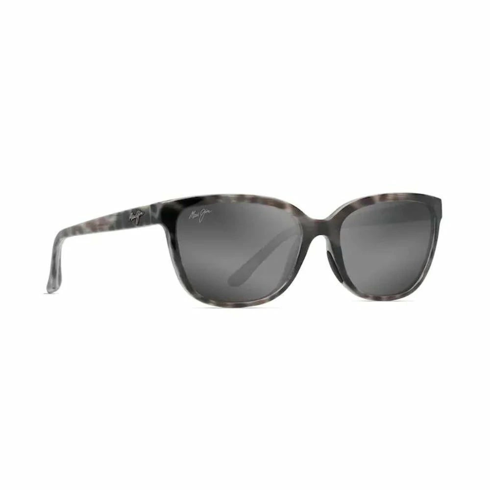 Maui Jim Honi Polarized Sunglasses Grey Tortoise Stripe Frame Neutral Grey Lens 3 Maui Jim Honi Polarized Sunglasses Grey Tortoise Stripe Frame Neutral Grey Lens