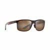 Maui Jim Huelo Polarized Sunglasses Translucent Rootbeer Frame Hcl Bronze Lens -Golf Accessories Sales Store h449 01