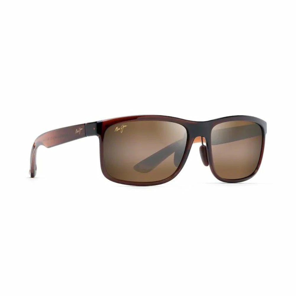Maui Jim Huelo Polarized Sunglasses Translucent Rootbeer Frame Hcl Bronze Lens 3 Maui Jim Huelo Polarized Sunglasses Translucent Rootbeer Frame Hcl Bronze Lens