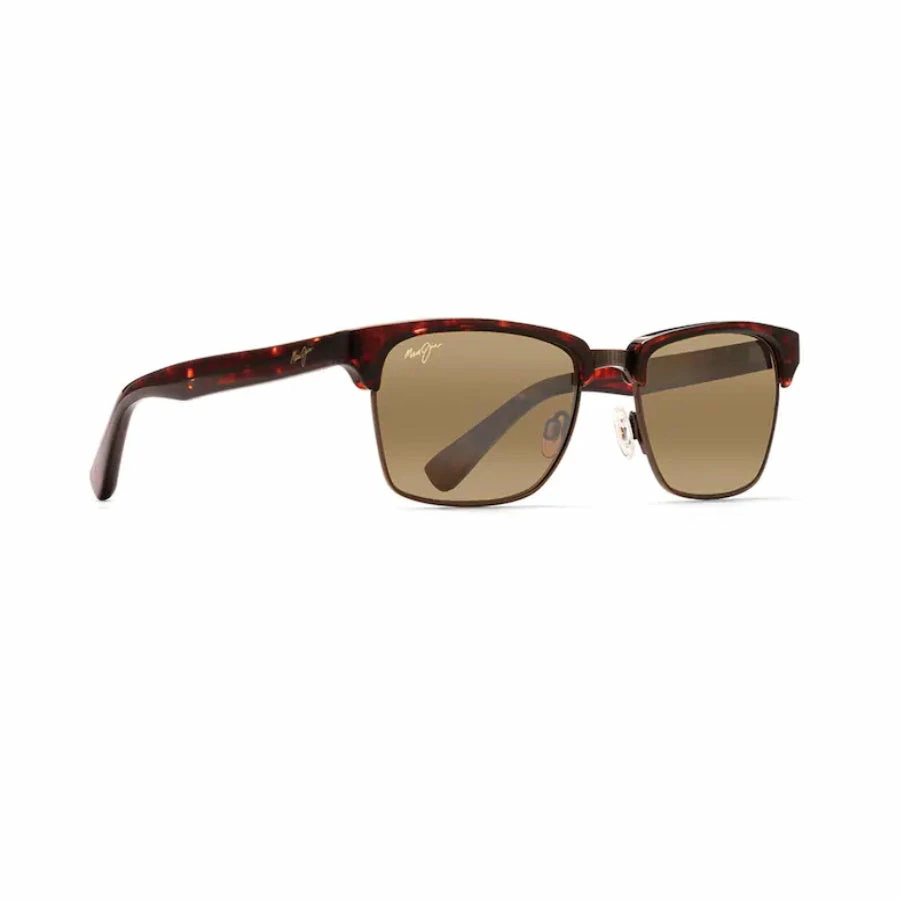Maui Jim Kawika Polarized Sunglasses Tortoise With Antique Gold Frame HCL Bronze Lens 3 Maui Jim Kawika Polarized Sunglasses Tortoise With Antique Gold Frame HCL Bronze Lens