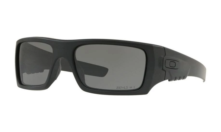 Oakley Men's Det Cord Sunglasses Matte Black Frame Grey Lens 2 Oakley Men's Det Cord Sunglasses Matte Black Frame Grey Lens