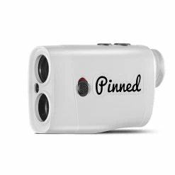 Pinned Golf Prism Rangefinder -Golf Accessories Sales Store pinned the prism rangefinder white