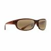 Maui Jim Twin Falls Polarized Sunglasses Rootbeer Frame HCL Bronze Lens -Golf Accessories Sales Store twin 20falls 20rootbeer